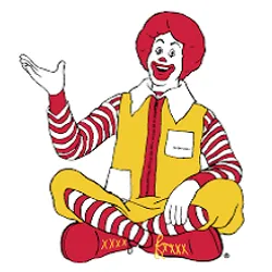 Ronald McDonald brand mascot character trademark