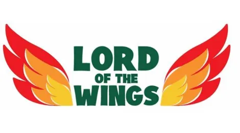 Lord of the Wings logo trademark incorporating a slogan