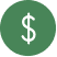 Round Dollar Icon